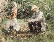 Manet and his daughter Berthe Morisot